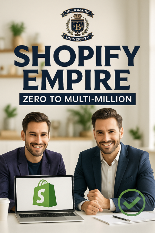 Shopify Empire: Zero to Multi-Million – The Ultimate Billionaire Blueprint